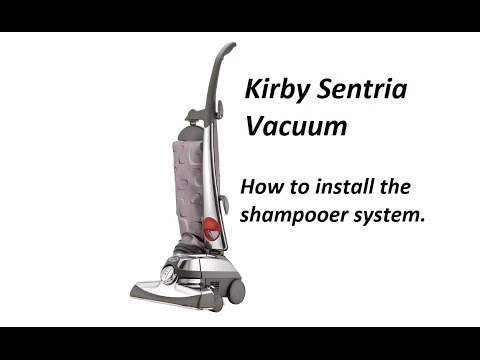 How to Install the Shampooer System on a Kirby Sentria vacuum Cleaner