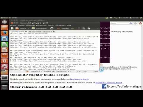 comment installer odoo