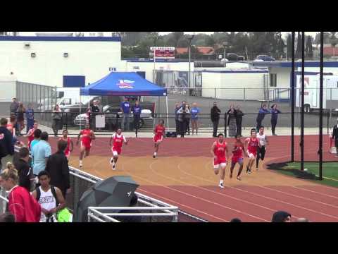 OpenB Heat 2 200m vs Servite Rosary 3 11 15   Los Alamitos Boys