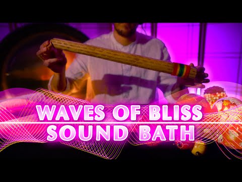 Gentle Waves Sound Bath | Crystal Singing Bowls Meditation Music | AKA Waves of Bliss Sound Bath