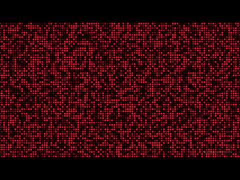 2H 4K Red Matrix Loop • Abstract Visual for Focus, Ambience, Parties [No Sound | 60FPS]
