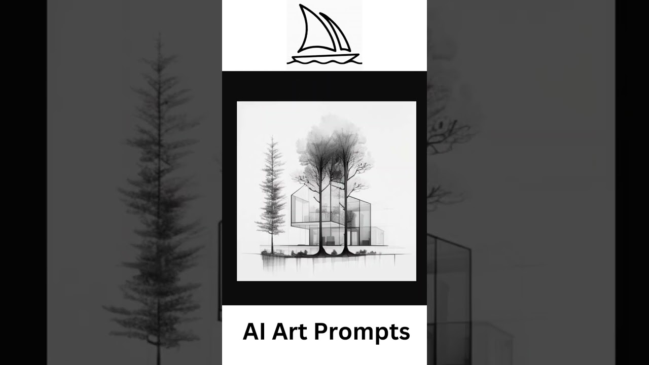 AI House Sketch Architecture Prompts Idea #midjourney #shorts