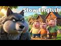 The Three Little Pigs & The Big Bad Wolf | Easy English Listening Practice Fairy Tales (A2 Level) DEFAULT Thumbnail