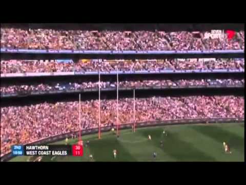 Hodge Goal in AFL Grand Final 2015