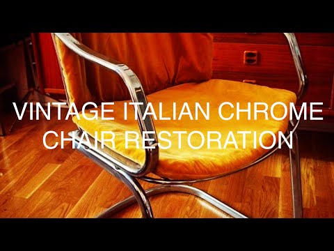 Willy Rizzo Italian Chairs Restoration