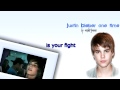 Justin Bieber - One time karaoke 