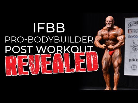 IFBB Pro Bodybuilder - Jon Andersen's Post Workout Secret - REVEALED!!!