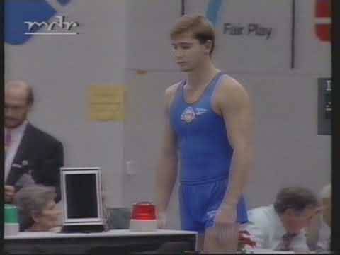 Evgeni Chabayev (RUS) - Worlds 1994 - Team Competition - Horse Vault
