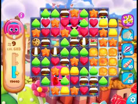 Cookie Jam Blast Level 683 - NO BOOSTERS 🍪 | SKILLGAMING ✔️