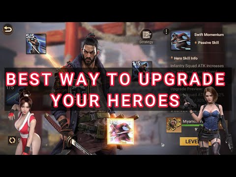 Top Commander Day 3 Hero Upgrades | Best Way to Use Hero Badges | Doomsday Last Survivors