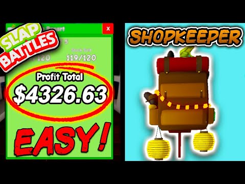 Shopkeeper Glove👜 EASIEST OBTAINMENT METHOD! - Slap Battles Roblox