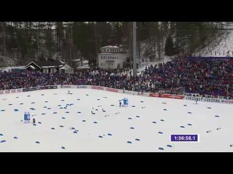 Herrar stafett vm längdskidor 2017