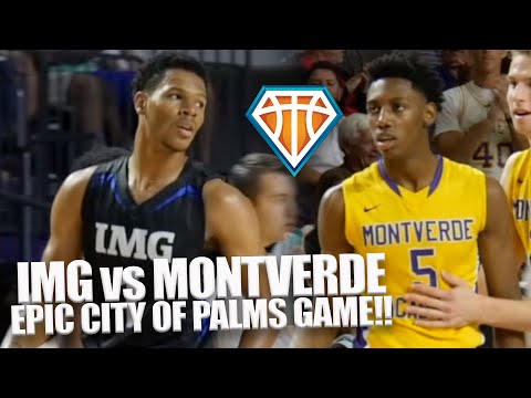 EPIC Montverde vs IMG Academy Game!! | Trevon Duval vs RJ Barrett at City of Palms