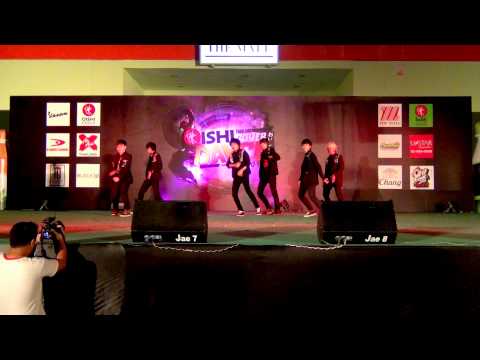 140803 Inception cover EXO - Growl @OISHI Thailand Cover Dance 2014 (Audition)