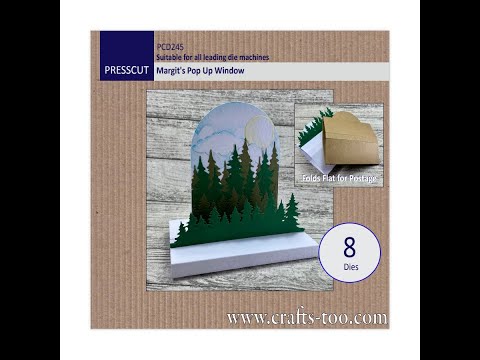 Margit's Pop Up Window Card - PCD245