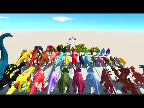 Who can pass The Trap Heavy Metal Ball - Animal Revolt Battle Simulator