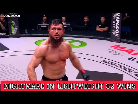 NIGHTMARE in LIGHTWEIGHT ▶ ALI HULK BAGOV - TOTAL DESTRUCTION IN THE OCTAGON  -HIGHLIGHTS HD