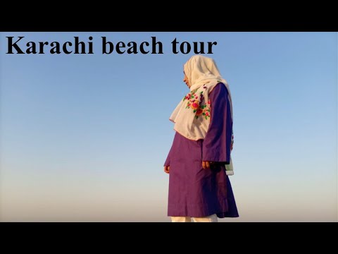 Karachi beach Tour | Zubaida balouch vlogs