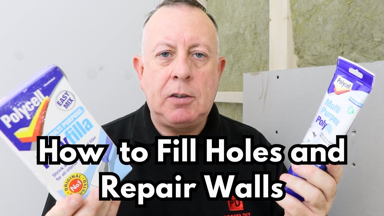 Mastering Wall Repairs And Hole Filling!