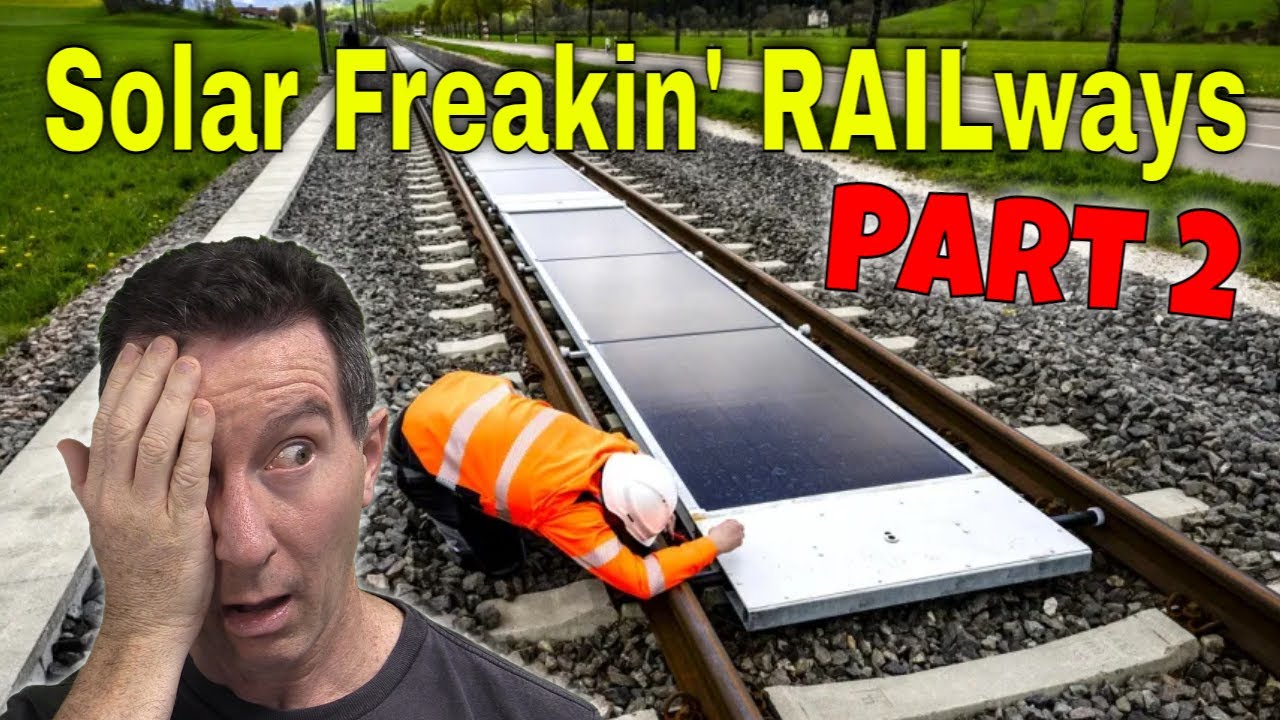 EEVblog 1683 - Sun-Ways Solar Freakin' RAILways - Part 2