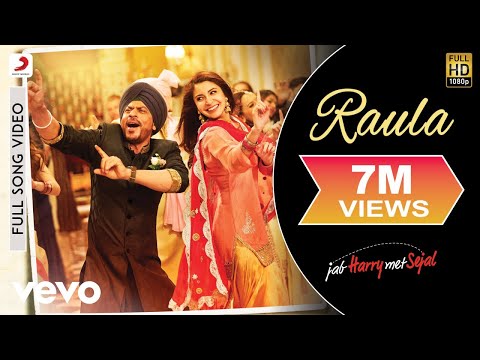 Raula Full Video - Jab Harry Met Sejal | Shah Rukh Khan, Anushka Sharma | Diljit Dosanjh | Pritam