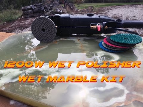 1200w wet polisher - marble polishing