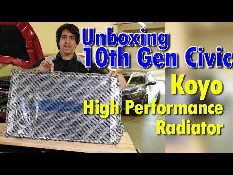 Koyo Radiator Spotlight: 10th Gen Honda Civic 2016 2017 2018 2019 2020 2021