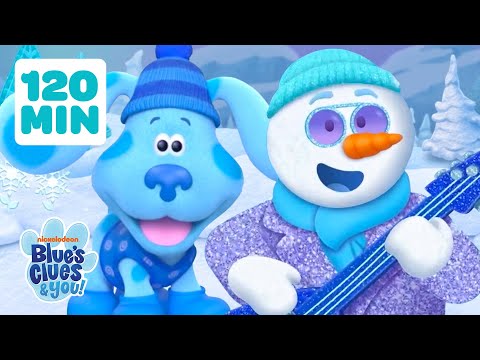 120 MINUTES of Blue's Holiday Skidoos, Songs, & Games! ☃️ | Blue's Clues & You!