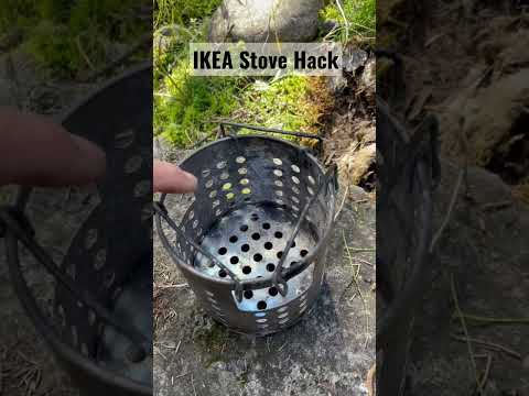 Boreal Forest Bushcraft  101-     IKEA Twig Stove Hack