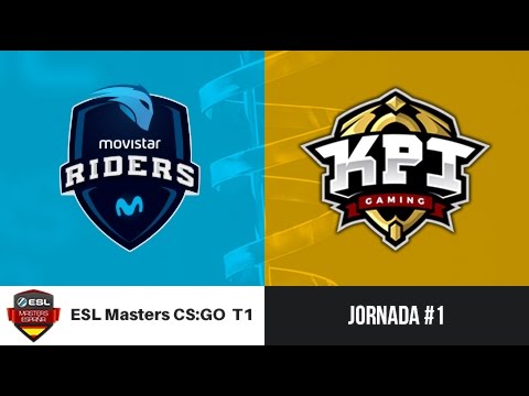 Movistar Riders vs. KPI Gaming [Overpass] ESL Masters CS:GO Temporada 1 - Jornada #1