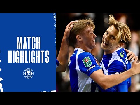 Carabao Cup Match Highlights | Wigan Athletic 1 Stockport County 0