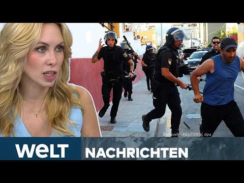 Video Thumbnail: CEUTA AM LIMIT: Tausende Migranten stranden – jetzt greift die EU ein! | WELT STREAM