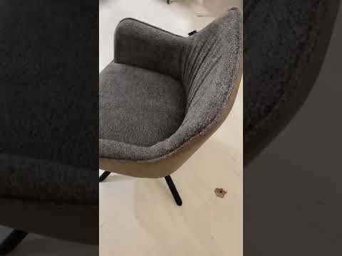 Sedia Aseat seduta in grigio con retro tortora