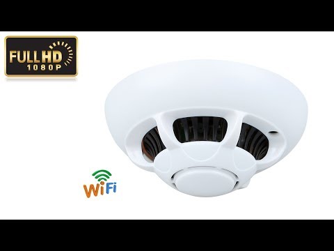 Wifi Spy Smoke Detector Camera