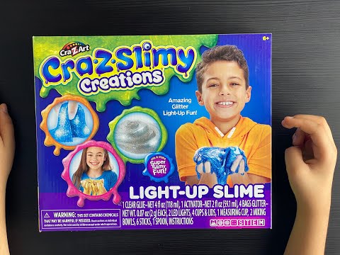 Making slime with Cra.Z.Slimy Creations