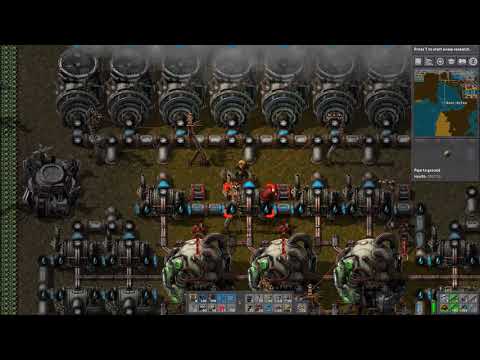 Factorio: MP4#99: Mass Producing the Bomb