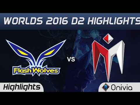 FW vs IM Highlights Worlds 2016 D2 Flash Wolves vs I May