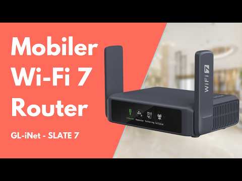 Slate 7 GL-BE3600 review | Dual-band WiFi 7 travel router | Secure internet connection in public ...