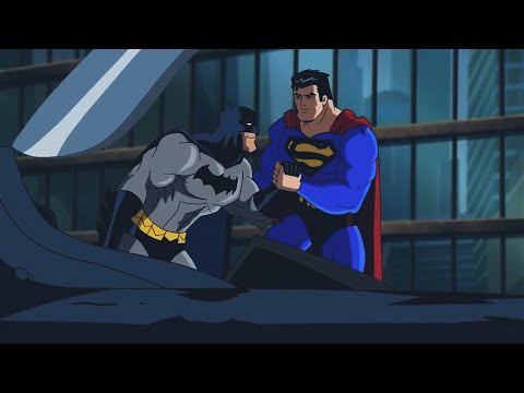The most wholesome moments of Batman and Superman together | Superman/Batman public enemies (2009)