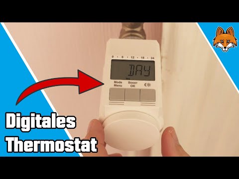 Digitales Thermostat anschließen und einstellen  - Heizkosten sparen 🔥