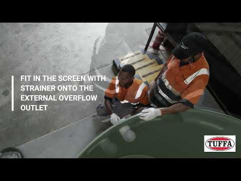 TUFFA TANK OVERFLOW INSTALLATION GUIDELINE [by KK KINGSTON LTD]