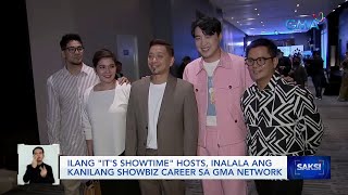 Ilang It's Showtime hosts, inalala ang kanilang showbiz career sa GMA Network | Saksi