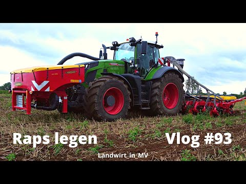 Vlog #93 Rapeseed picks up the pace with the Väderstad strip-till? How well does it work?