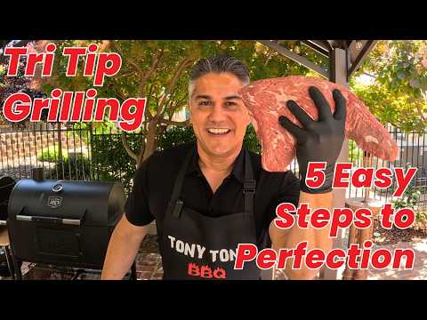 Tri Tip Grilling - 5 Easy Steps to Perfection | Oklahoma Joe's Judge Charcoal Pit #howtogrilltritip