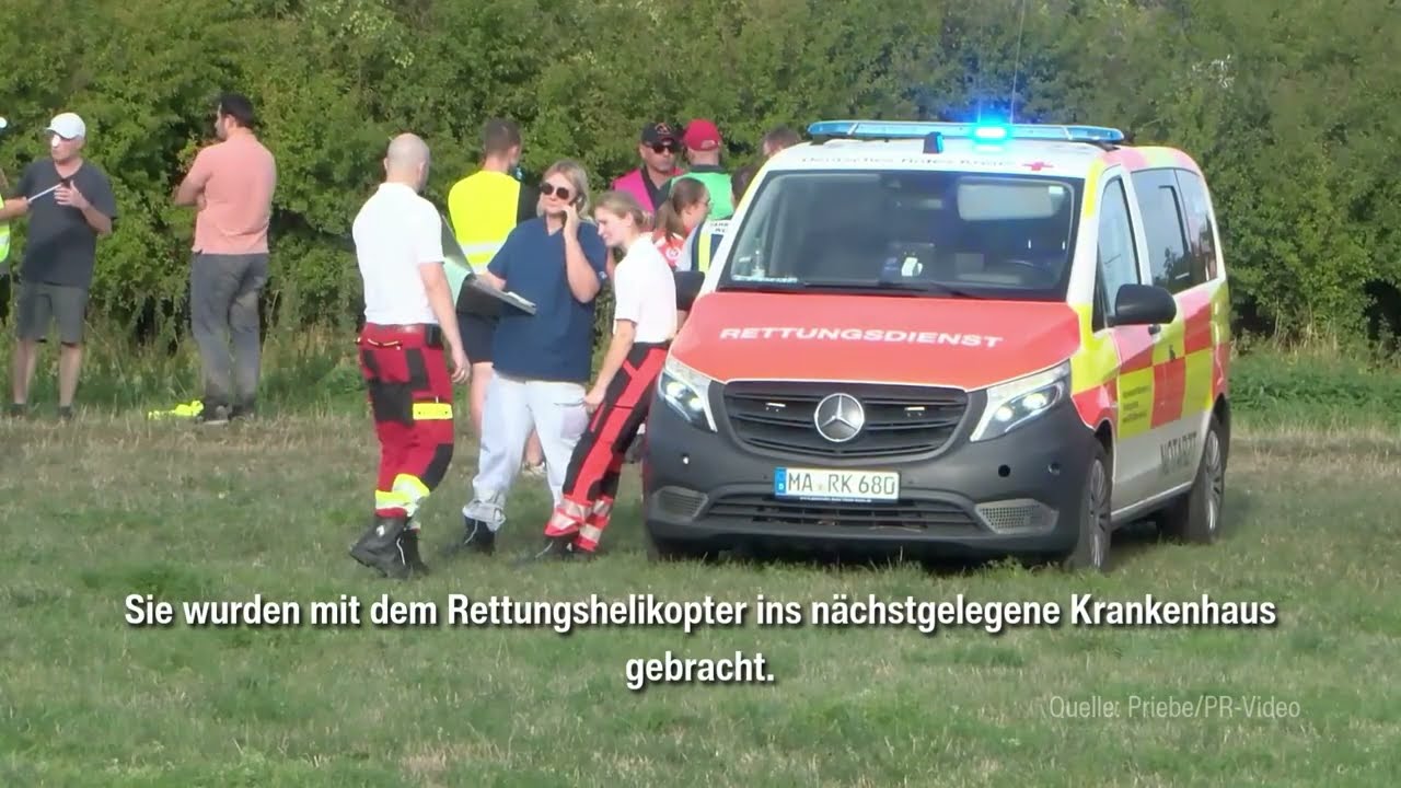 Zwei Tote bei Flugschau in Weinheim
