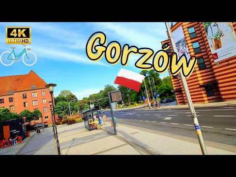 🇵🇱 Gorzów Rowerem | Gorzów Cycling City Tour 4K 🚲