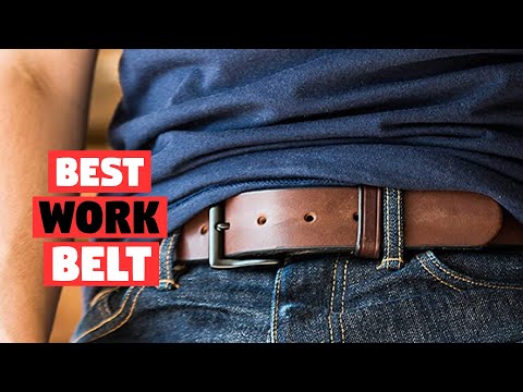 Top 7 Best Work Belts Review for Electricians, Carpenters & Tool Lifting [2023] - Leather Work Belts