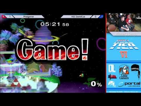 Roll Tier 6 - Phatgamer (Sheik) vs. HSC| Davidcue (Falco) - Melee Losers Quarters