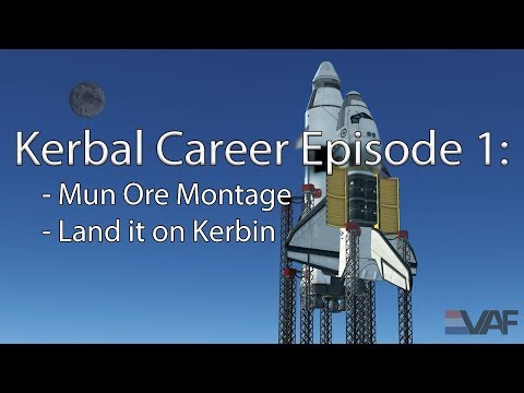 Kerbal Career Episode 1: Mun Ore Contract