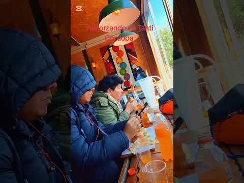 Almorzando en Tanti! Guille disfruta de los sabores de Córdoba 🍽️⛰️Guille hace una pausa